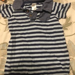 Striped boys 12 month one piece